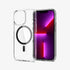 ACS03210 - iPhone 13 Pro Max Case Ultra Hybrid Mag Safe Compatible in white showing the back